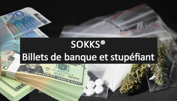 SOKKS, MPTS : para perros de detección de billetes de banco y drogas